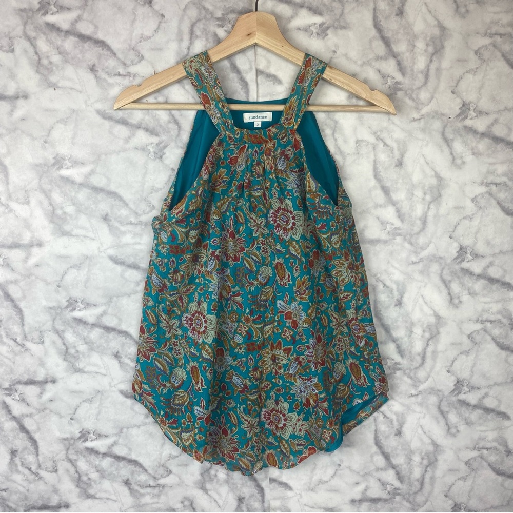 Sundance Floral Silk Top